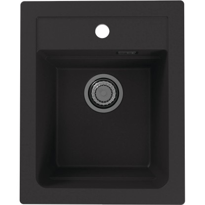 Alveus Granitový drez Atrox 10, čierna, 40 x 50 cm