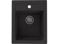 Alveus Granitový drez Atrox 10, čierna, 40 x 50 cm Alveus Granitový drez Atrox 10, čierna, 40 x 50 cm