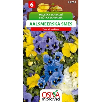 Semienka Sirôtka záhradná Aalsmeerská zmes (Viola wittrockiana)