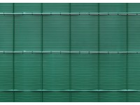 Protipohľadové pásy z PVC zelené profilované 24 cm x 201,5 cm balenie 4 ks