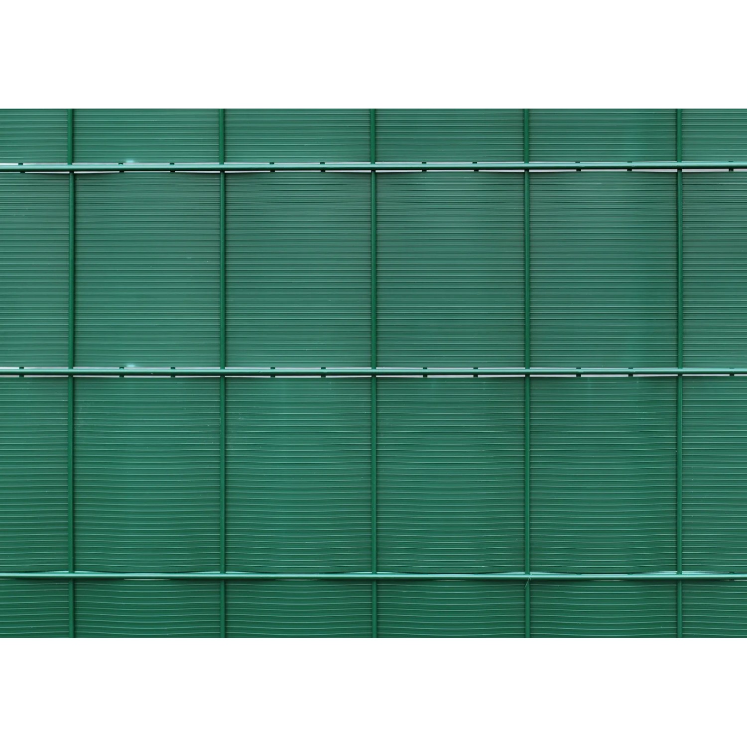 E-shop Protipohľadové pásy z PVC zelené profilované 24 cm x 201,5 cm balenie 4 ks
