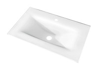 Sklenené umývadlo 75 cm