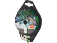 Plochý viazací drôt hrúbka 0,4 mm dĺžka 100 m zelená Plochý viazací drôt hrúbka 0,4 mm dĺžka 100 m zelená