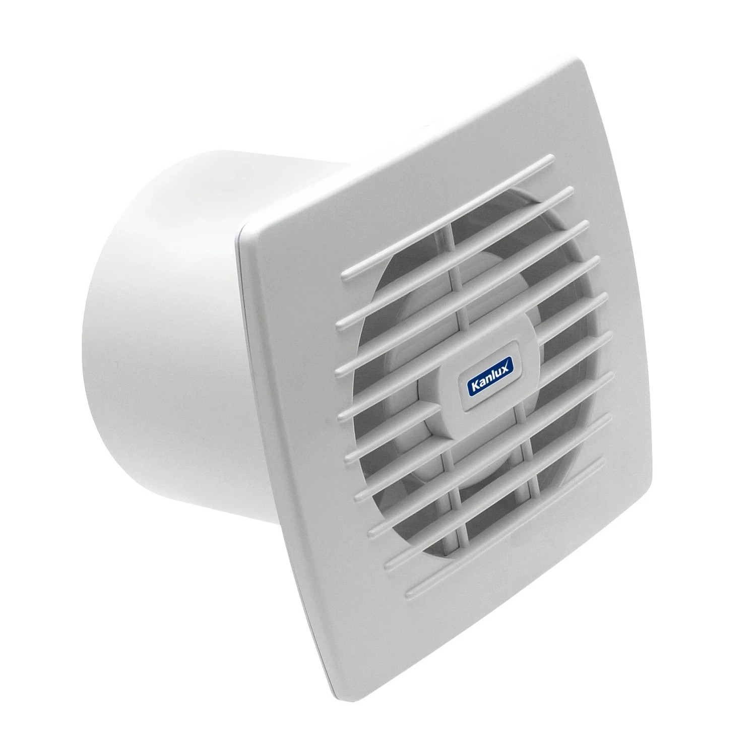 E-shop Kanlux Potrubný ventilátor CYKLON EOL100 s ťahovým vypínačom a vidlicou
