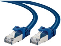 Schwaiger Sieťový kábel CAT 8 (SF/FTP) RJ45, modrá, 2 m