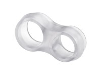 Hettich Dverný nárazník na kľučku dverí, transparentný, pr. 16/18 mm, 4 ks