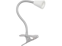 LED svietidlo so štipcom v bielej farbe by jedi, V x Š x H: 30 x 8 x 24 cm