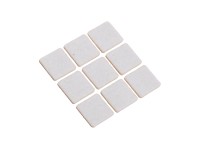 OBI Samolepiace plstené podložky 25 mm x 25 mm