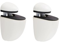 Súprava nástenných držiakov políc Select Mini, 4-18 mm, 10 kg, matná biela, 2 ks Súprava nástenných držiakov políc Select Mini, 4-18 mm, 10 kg, matná biela, 2 ks
