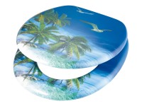 WC doska Kalamos palmový vzor