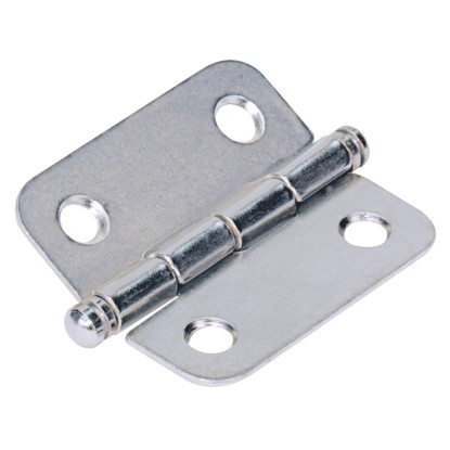 Ozdobný záves 40 mm x 35 mm pomosadzená oceľ, 2 ks