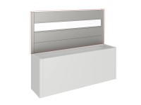 Biohort Zástena pre záhony vyvýš. so sklom pre stranu 4 m kremeň.sivá Biohort Zástena pre záhony vyvýš. so sklom pre stranu 4 m kremeň.sivá