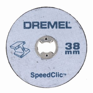 Rezný kotúč na kov Dremel EZ SpeedClic, priemer 38 mm pre miniatúrne nástroje.