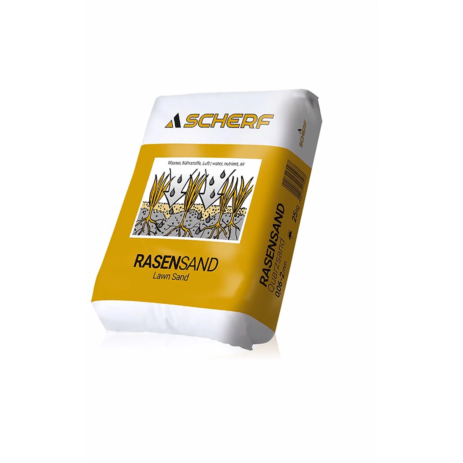 E-shop SCHERF Trávnikový piesok (kremenný) 0,06-2 mm, 25 kg
