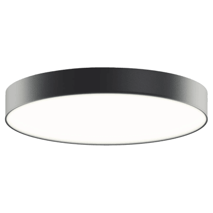 EURAKLES LED stropné svietidlo BRENDA 12W 1320lm 4000K IP44 antracit pr.13x3,5cm
