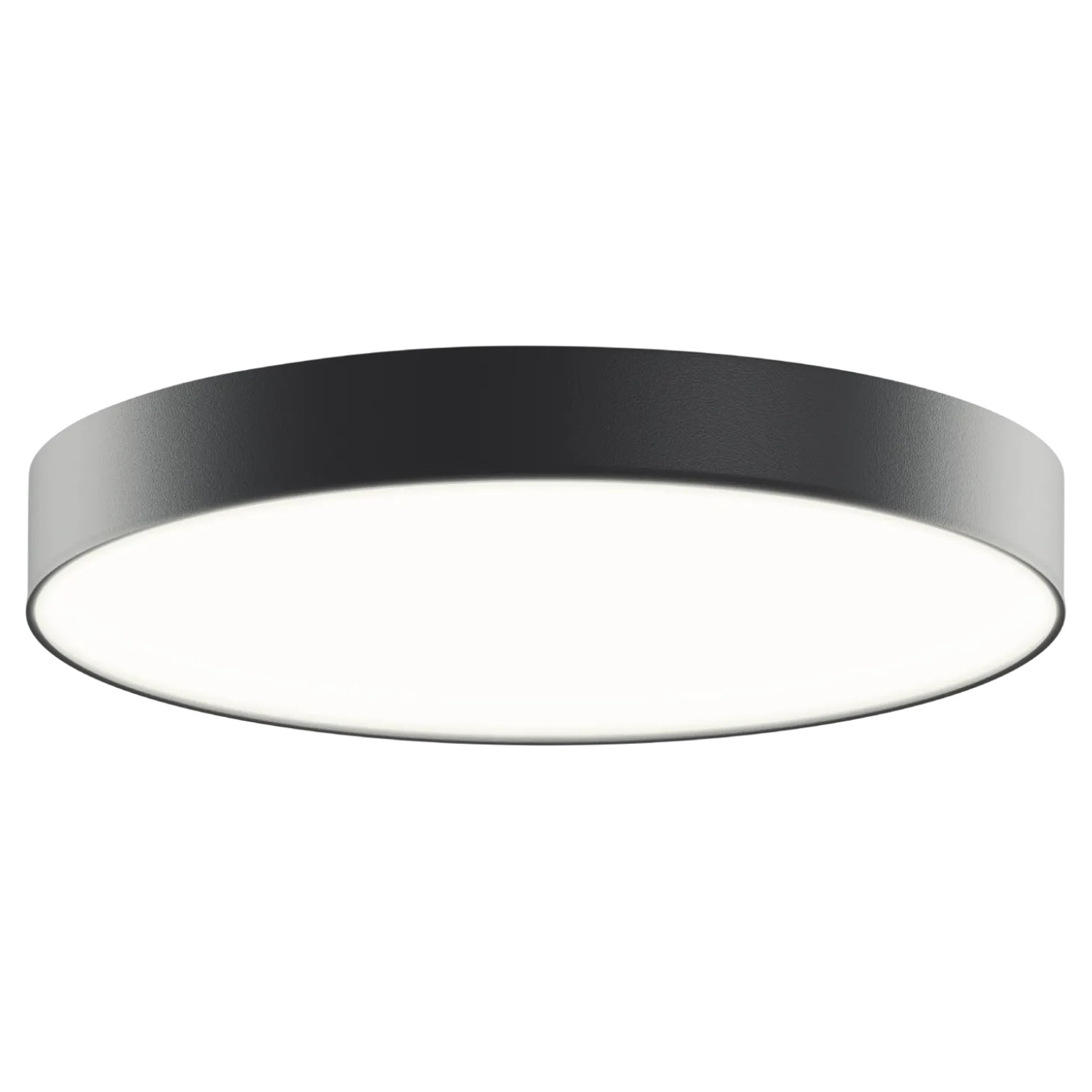 E-shop EURAKLES LED stropné svietidlo BRENDA 12W 1320lm 4000K IP44 antracit pr.13x3,5cm