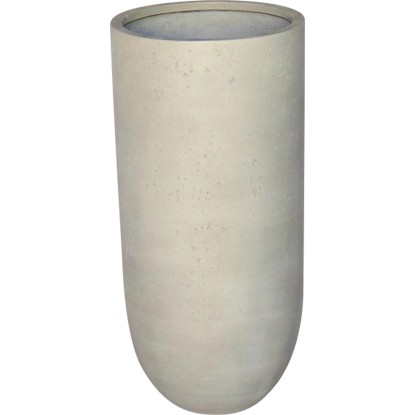 Nádoba na rastliny priemer 27 cm x 57 cm sivá