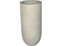 Nádoba na rastliny priemer 27 cm x 57 cm sivá