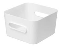 SmartStore Úložný box Compact Square M biely 20 x 20 x 12 cm, 3,6 l