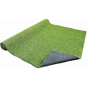Zelený umelý trávnik v roli (2x3 m) s vzhľadom trávy na balkón a do záhrady.
