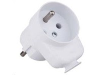 Timex Uhlová zástrčka WT-16U/G, 250 V/16 A, biela