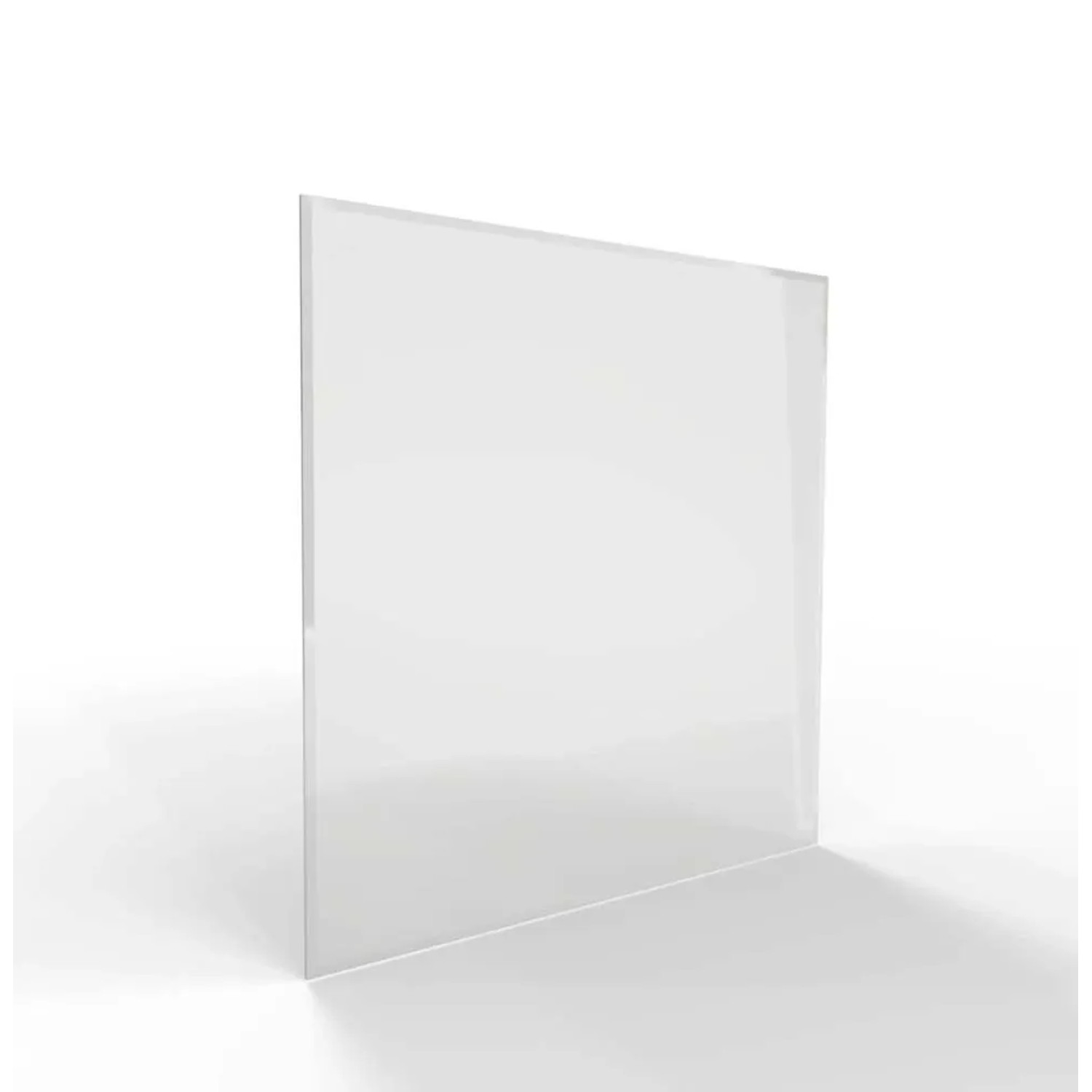 E-shop HS Flamingo Sklo pod kachle štvorec, číre, 1000 x 1000 x 6 mm
