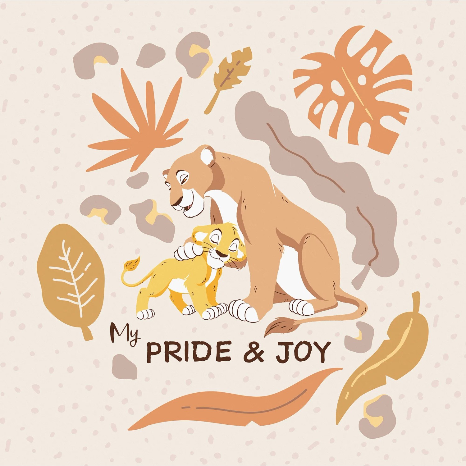 E-shop Komar Vliesová fototapeta Disney Lion King My Pride And Joy 250 x 250 cm