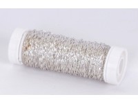 Bullion Efektný drôt strieborný dĺžka cca 45 m hrúbka 0,3 mm