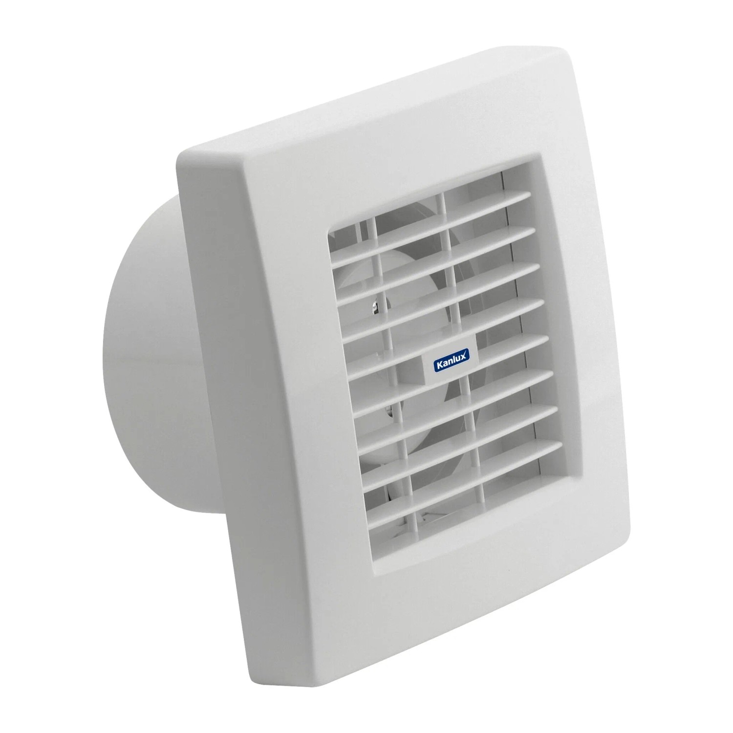 E-shop Kanlux Potrubný ventilátor TWISTER AOL120B štandard s automatickou žalúziou