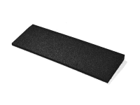 MAX3 Gumový obrubník s nájazdom čierny 750 x 250 x 45 mm