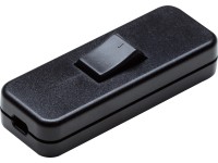 OBI Medzišňúrový vypínač 10 A, čierno-červený