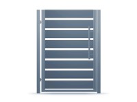 Budmat Bránka Variante 150 antracit, 140 x 99 cm, ľavá