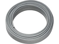 Drôtené lano pozinkovaná oceľ s plášťom z PVC, pr. 2/3 mm x 20 m Drôtené lano pozinkovaná oceľ s plášťom z PVC, pr. 2/3 mm x 20 m