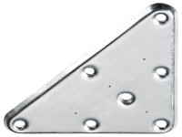 Hettich Montážna doska nohy stola 120 x 85 mm pozinkovaná