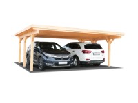 Maone Drevený prístrešok na auto Jakub 2, 594 x 512 cm