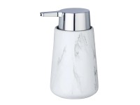 Wenko Dávkovač mydla Adrada 330 ml keramika 10,5 x 15 x 8,5 cm biely