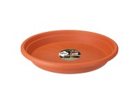 Elho Univerzálna miska pod kvetináč Round, terakotová, pr. 40 x 6 cm
