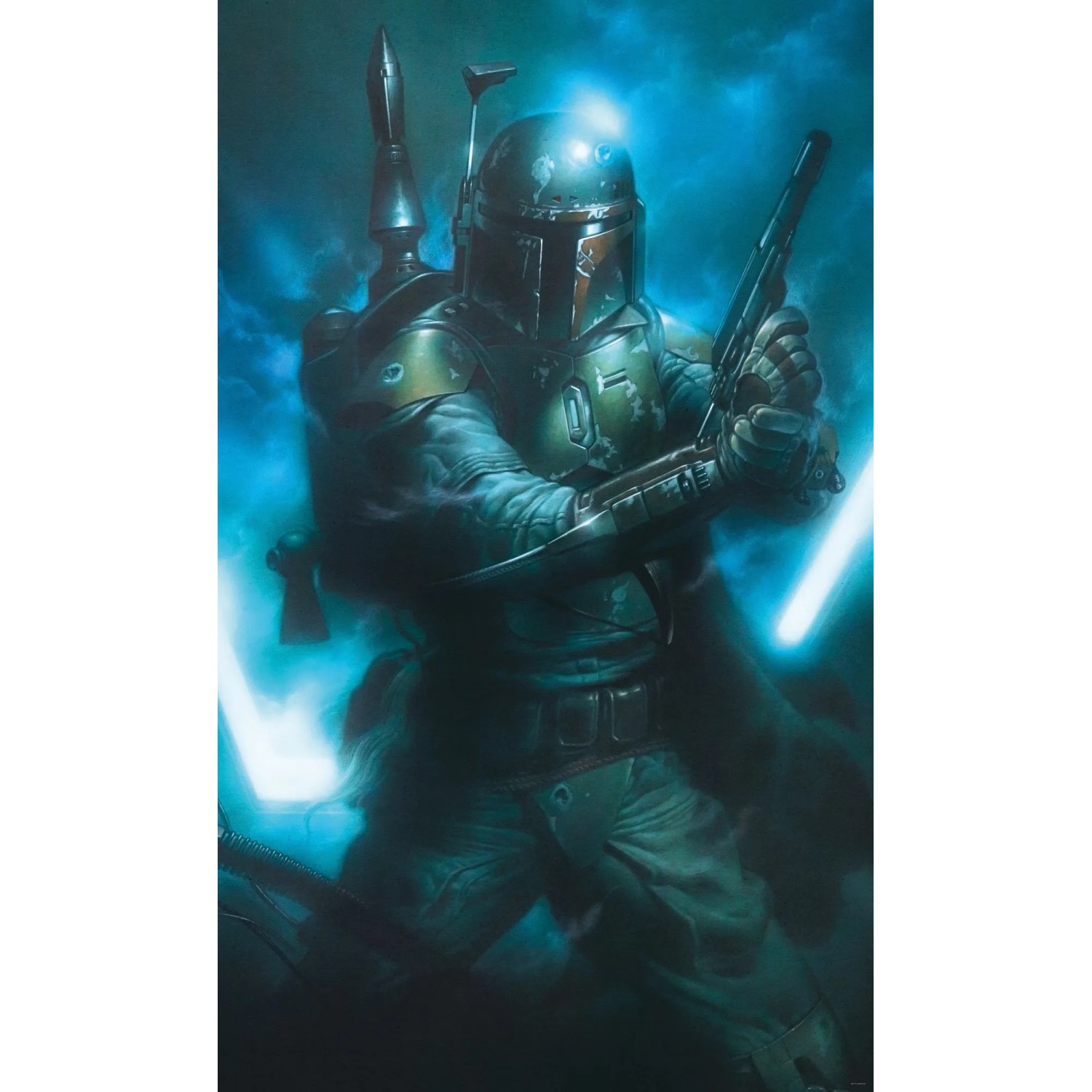 E-shop Komar Vliesová fototapeta Star Wars Classic Bounty Hunter 150 x 280 cm