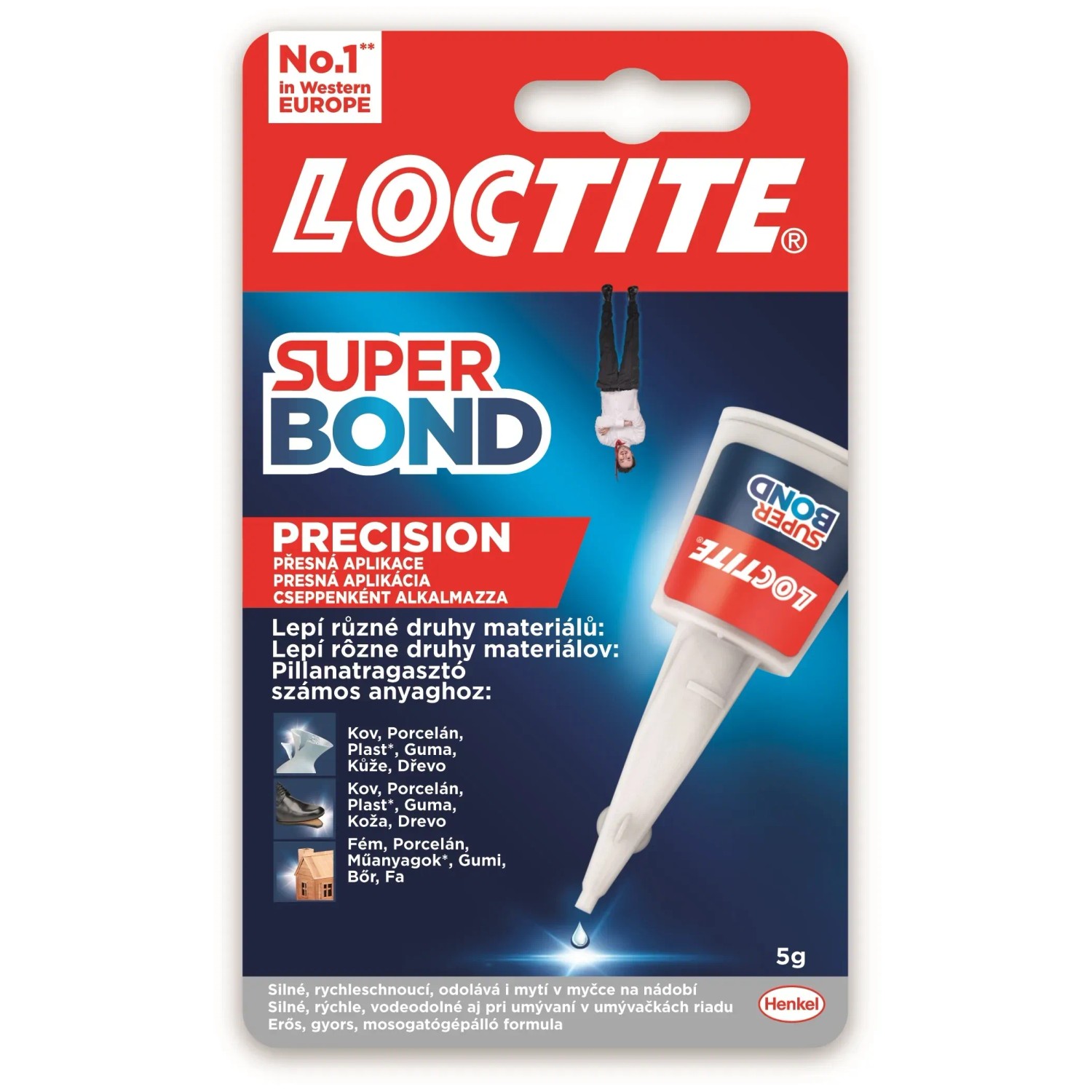 E-shop LOCTITE Sekundové/sekundové lepidlo SUPER BOND PRECISION 5 g