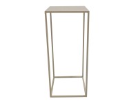 Boltze Odkladací stolík Mana béžový 50 x 21 x 21 cm