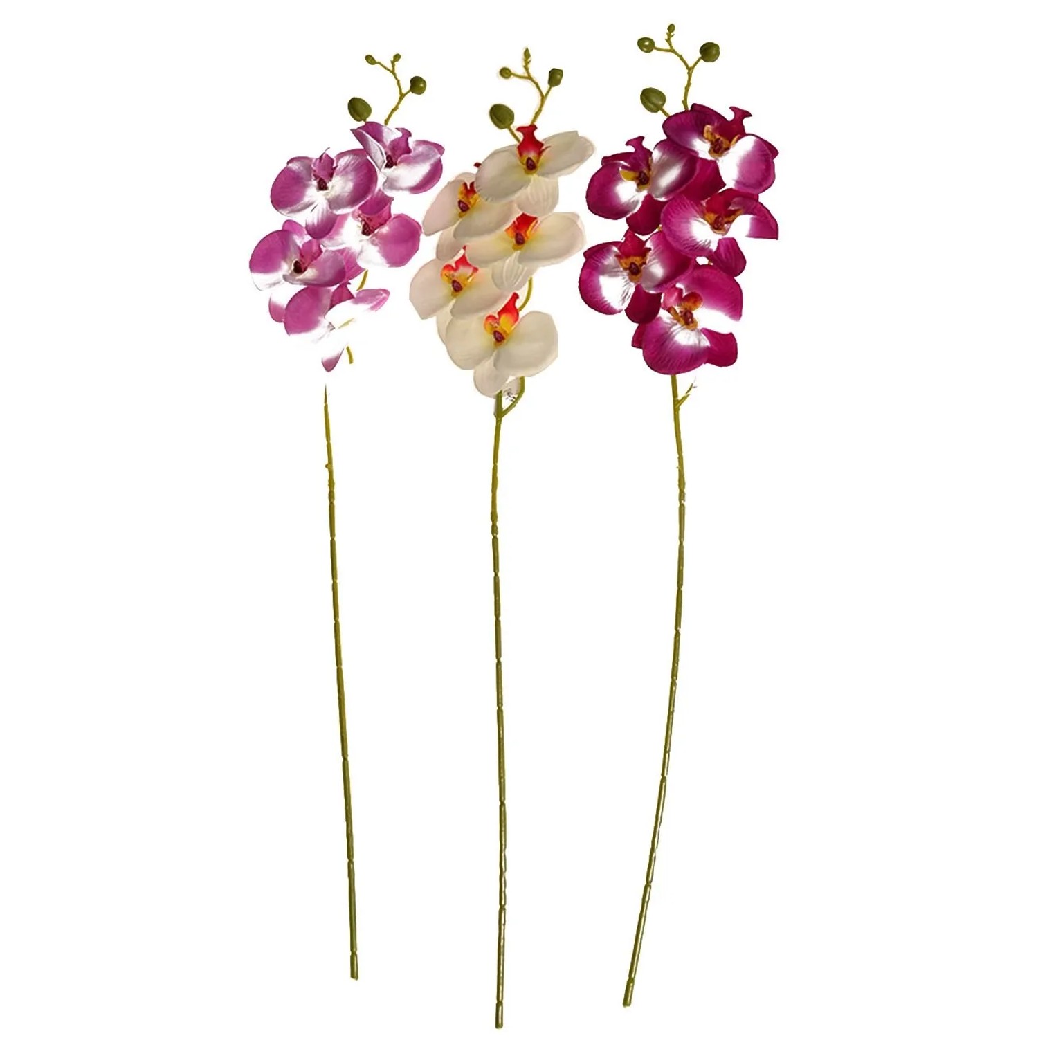 E-shop EverGreen Umelá kvetina orchidea, 5 kvetov a puky, rôzne druhy, 70 cm