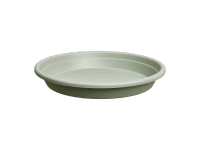 Elho Univerzálna miska pod kvetináč Round, tymiánová zelená, pr. 40 x 6 cm
