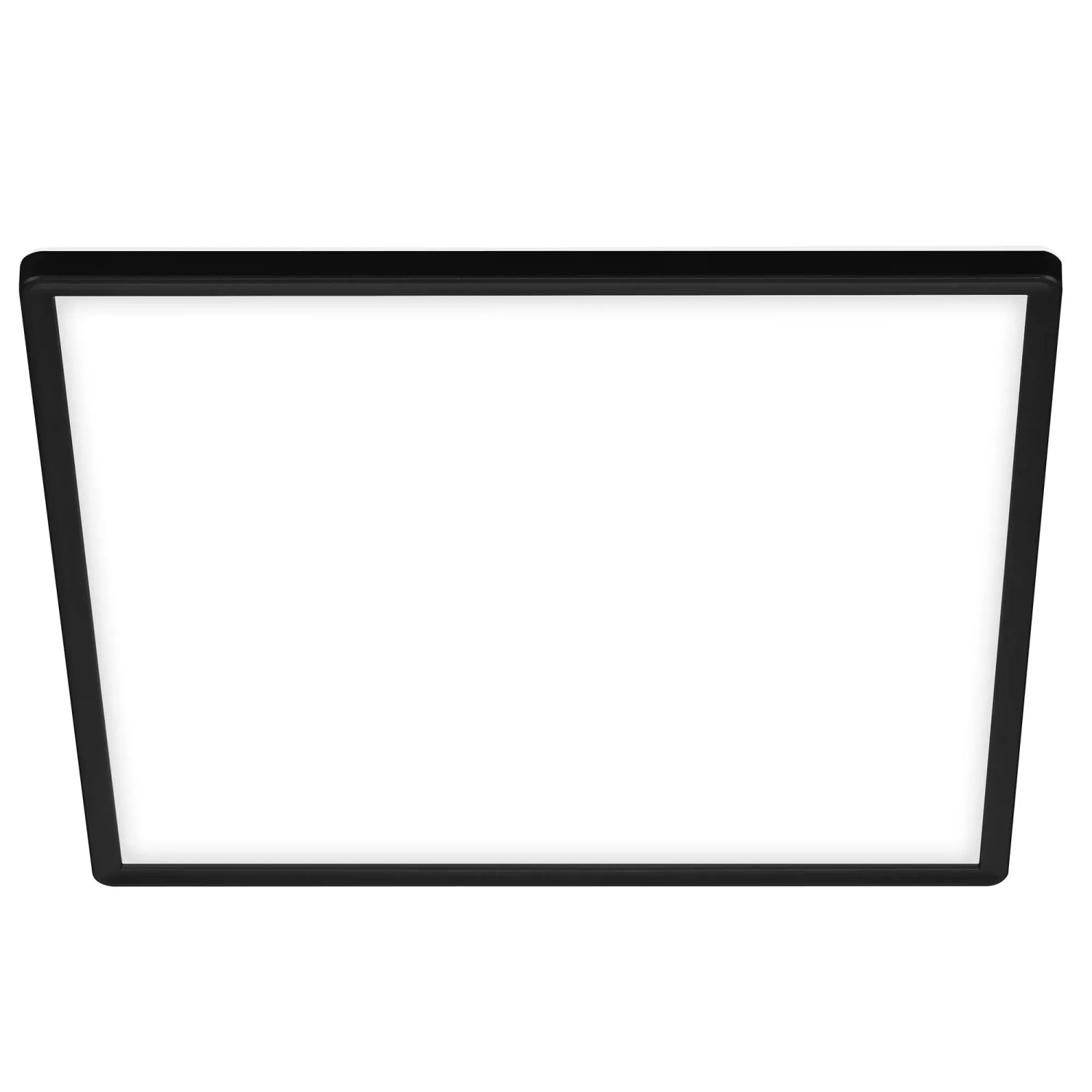 E-shop Briloner LED stropné svietidlo Slim čierne 18W 2400lm 4000K 29,3 x 29,3 x 2,8 cm
