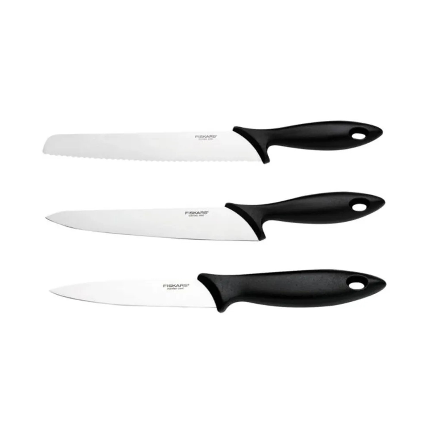 E-shop FISKARS Súprava 3 základných nožov Essential