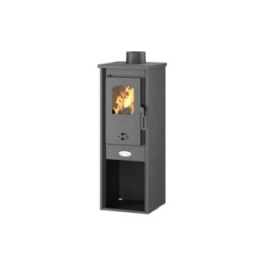 Ekoflam Krbové kachle oceľové BARI 5,2 kw čierna 320 x 930 x 320 mm