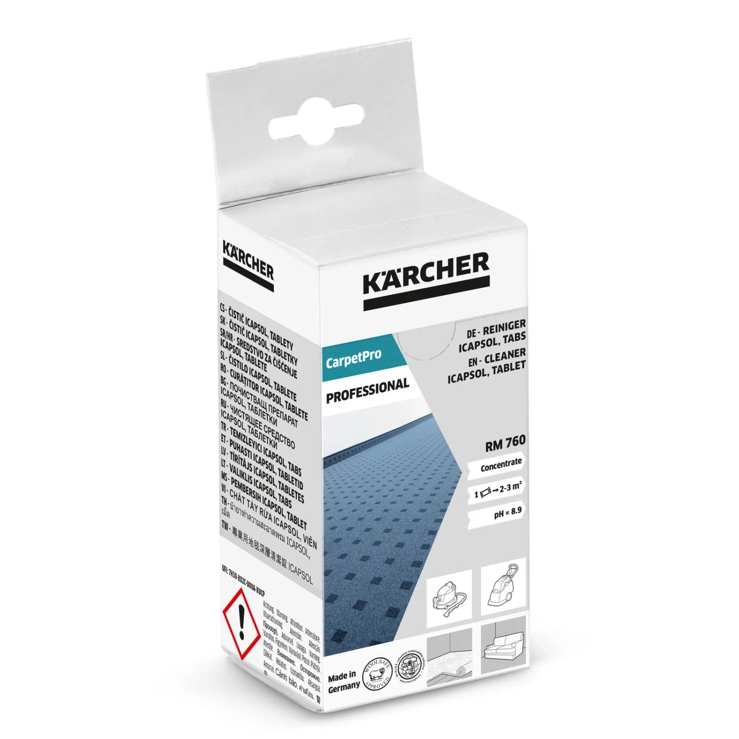 E-shop Kärcher Čistič kobercov CarpetPro iCapsol RM 760, 16 ks