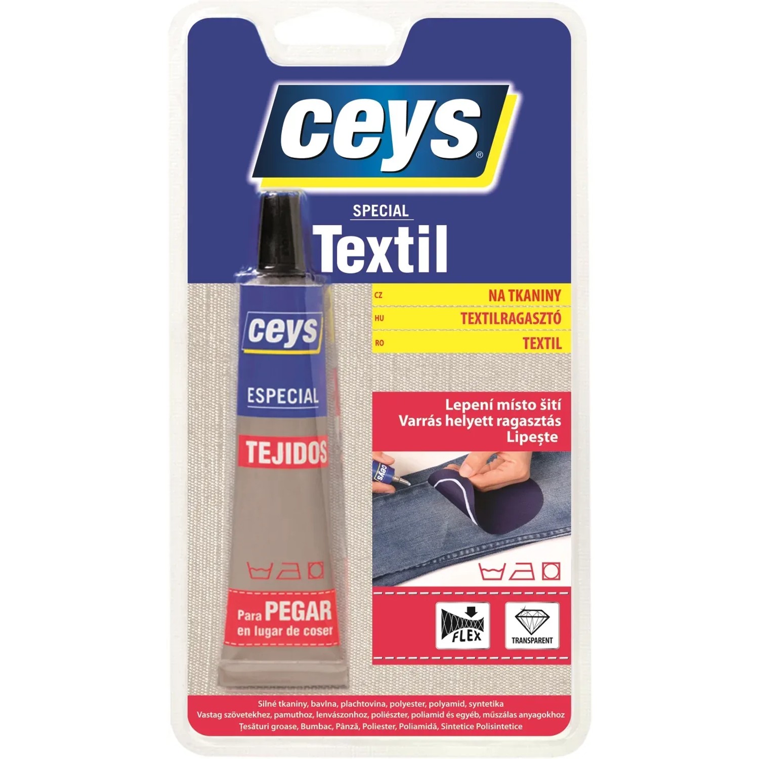 E-shop Ceys Lepidlo na tkaniny SPECIAL TEXTIL 30 ml
