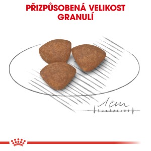 Royal Canin Mini Puppy suché krmivo, granule pre malé šteniatka, detailný záber.