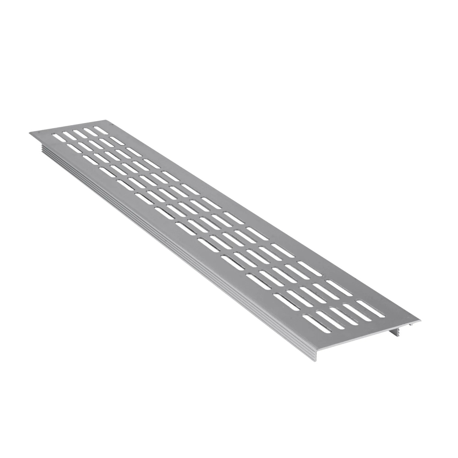 E-shop OBI Mriežka z ľahkého kovu, hliníková, strieborná, 480 x 80 mm