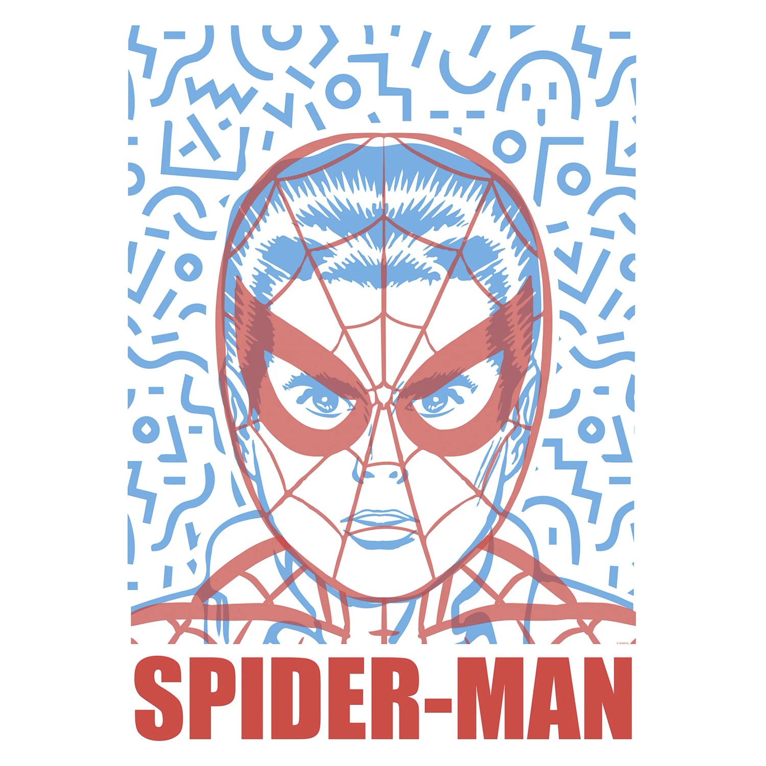 E-shop Komar Plagát Marvel Spider-Man Face 50 x 70 cm